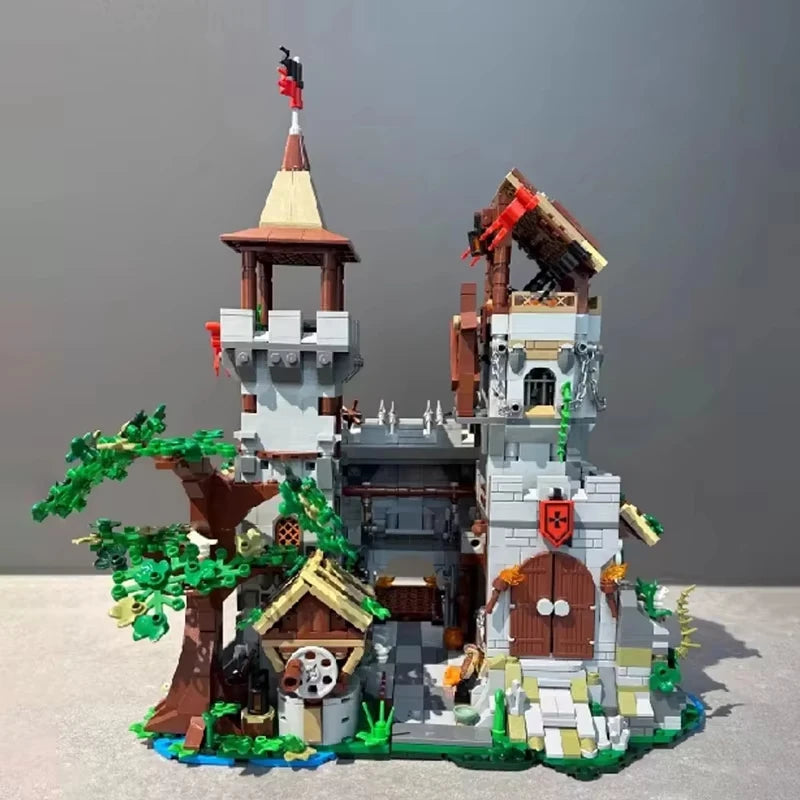 Iambrick 40210 Castello Medievale La Fortezza del Re Con SCATOLA 2568PCS