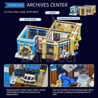 Jiestar/Falagil 89134 Stazione di Polizia City Edificio modulare città MOC 20001 Creator 3200PCS con Scatola