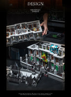 PANLOS 613002 Manicomio Ospedale Horror edificio modulare 7499PCS