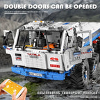 MOULD KING 13144 Ruspa cingolata Technic motorizzata (Bulldozer RC) 8 ruote Scatola3647PCS