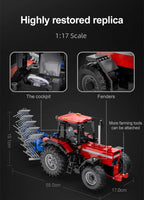 CaDA C61052W 1:17 514c Macchina agricola Trattore Motore Scatola 1675pcs