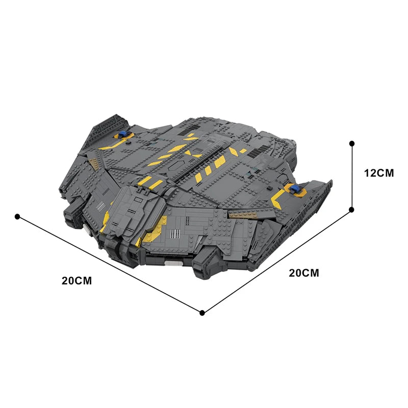 MOC-A0849 Star Wars 1:250 Type 9 Heavy-ED Cargo Nave Astronave 5044PCS PDF