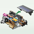 Mork10213 The Lambda House Cafe edificio Modulare moderno 3832PCS