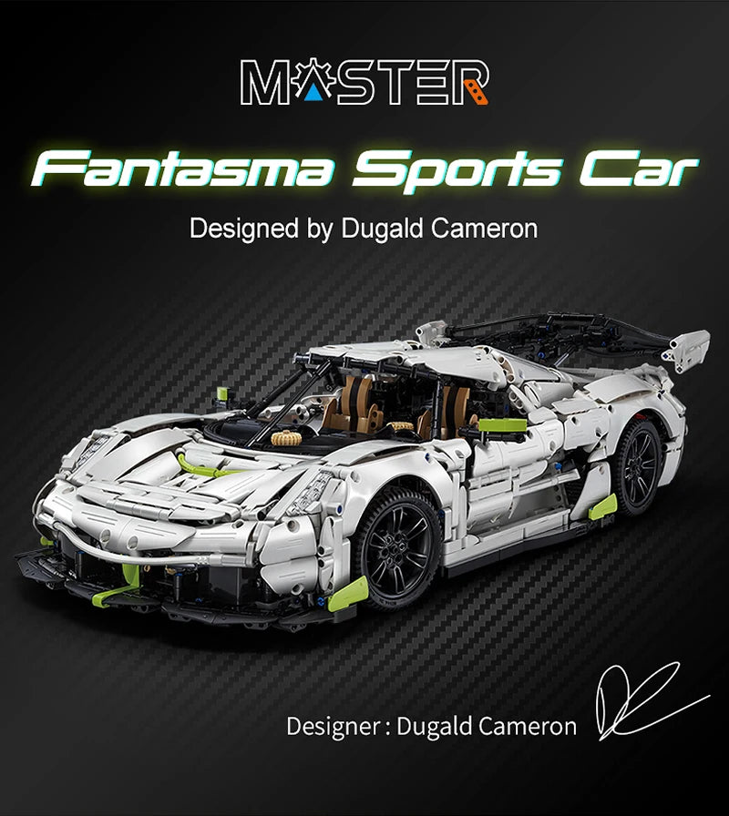 Cada C61048W 1:8 Fantasma Koenigsegg Jesko 4346PCS con Scatola