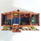 MOC 143807 Baita nella Foresta Casetta nel Bosco Edificio modulare Ambientazione 2028PCS