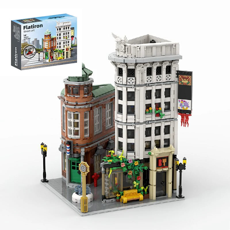FALAGIL-20004 Flatiron Building Edificio modulare con scatola 4500PCS