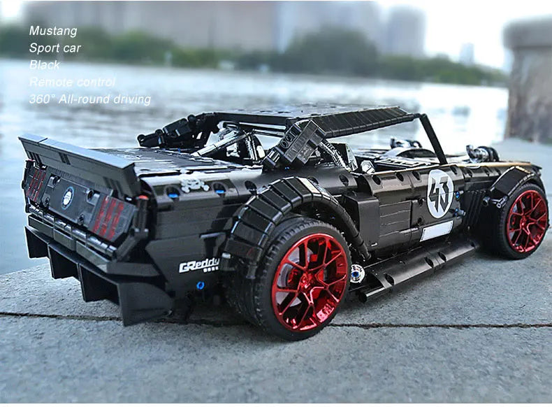 MOULD KING 13108 Technic MOC-22970 APP & RC Motore Mustang Hoonicorn con Scatola e Motore
