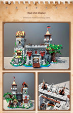 Iambrick 40210 Castello Medievale La Fortezza del Re Con SCATOLA 2568PCS