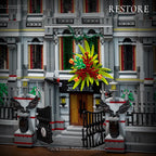 PANLOS 613002 Manicomio Ospedale Horror edificio modulare 7499PCS