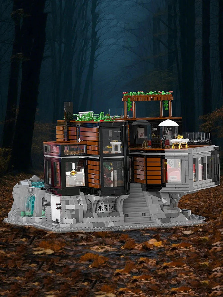 Xbert 66104 Casa dei Vampiri edificio modulare con Scatola e Luci LED 3388PCS