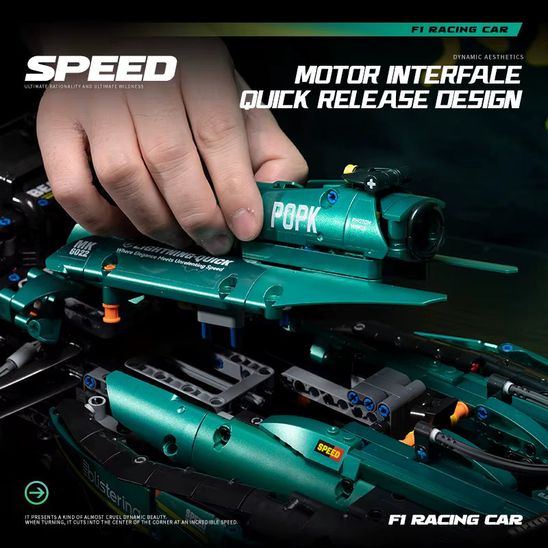 MOULD KING MK 6022 Technic Aramco Martin AMR24 F1 1912Pcs