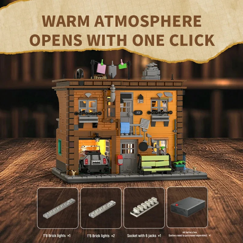 Xbert 66056 Casa a due piani Edificio Modulare Creator con Scatola 2284PCS