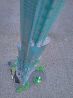 MOC 104784 Dubai Burj Khalifa Scala 1:500 Edificio modulare grattacielo 7400PCS [Pre-vendita]