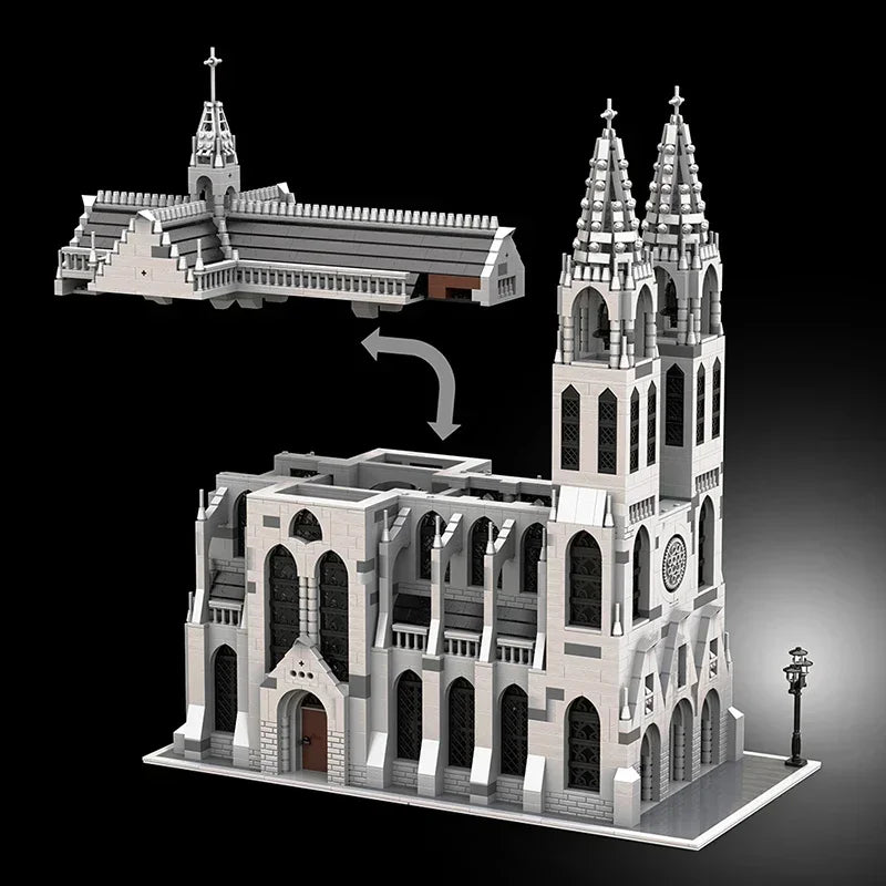 MOC 148170 Cattedrale Gotica edificio modulare Medievale Creator 4165PCS istruzioni PDF