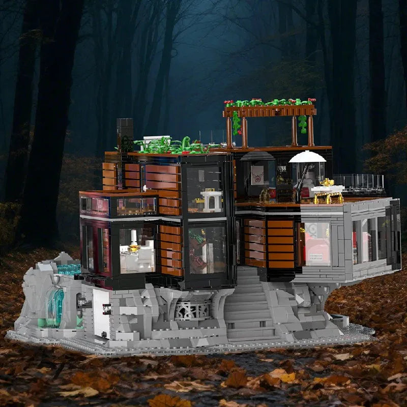 Xbert 66104 Casa dei Vampiri edificio modulare con Scatola e Luci LED 3388PCS