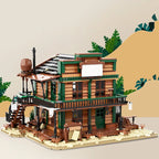 MOC 151938 Ufficio dello sceriffo Wild West edificio Modulare Creator PDF 3032PCS