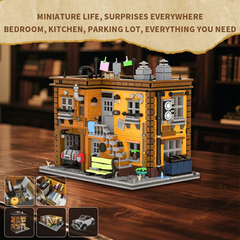 Xbert 66056 Casa a due piani Edificio Modulare Creator con Scatola 2284PCS