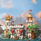 Iambrick 40210 Castello Medievale La Fortezza del Re Con SCATOLA 2568PCS