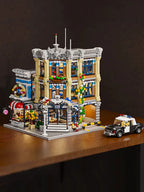 Jiestar/Falagil 89134 Stazione di Polizia City Edificio modulare città MOC 20001 Creator 3200PCS con Scatola