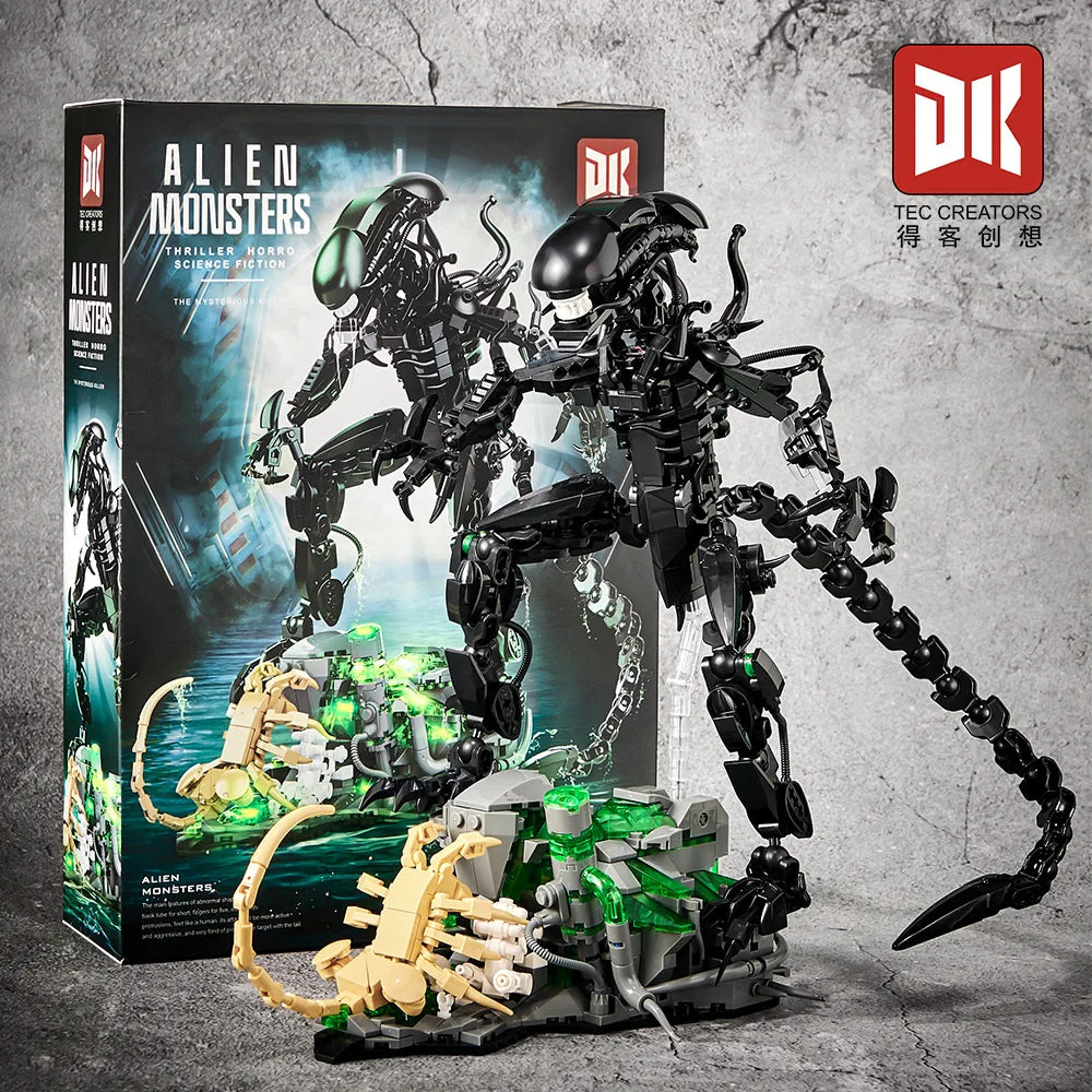 DK7045 DK7046 DK7048 Stranger Things /Venom/ Alien per Amanti degli alieni con Scatola