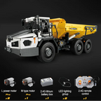 CADA C61054 Camion articolato da cava Technic motorizzato con cassone ribaltabile 3067Pcs