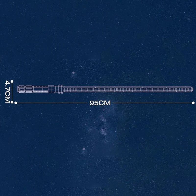 Reobrix 99010 Star Wars spada laser Gialla Verde Blu Bianca con Scatola 629 PCS