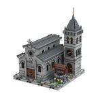 MOC-33985 Chiesa Medievale edificio modulare per città architettura medievale 2085PCS istruzioni PDF