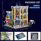 Jiestar/Falagil 89134 Stazione di Polizia City Edificio modulare città MOC 20001 Creator 3200PCS con Scatola