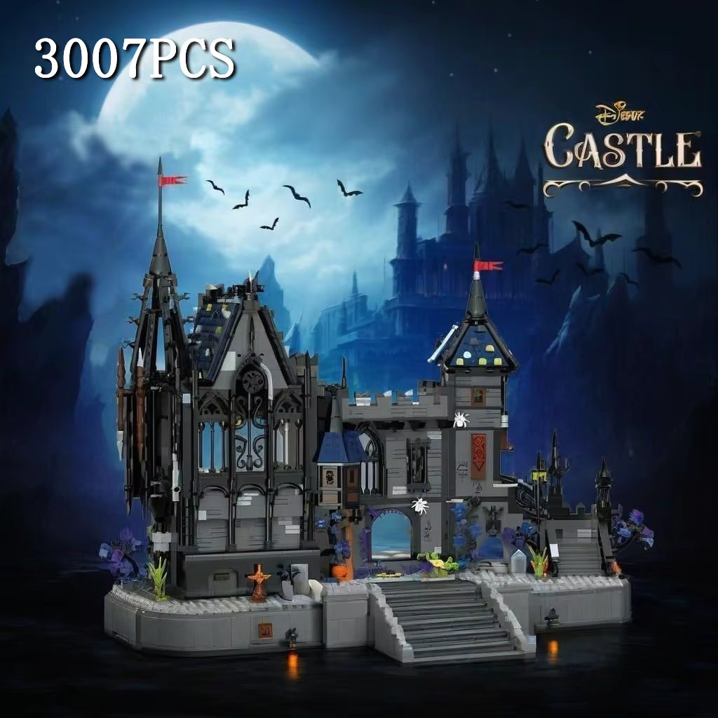 JD099-BOX Castello di Dracula Vampiro Edificio Creator con Scatola 3007pcs
