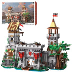 Iambrick 40210 Castello Medievale La Fortezza del Re Con SCATOLA 2568PCS
