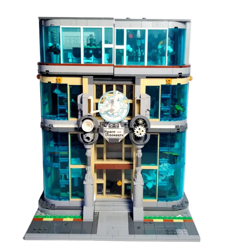 Mork 10206 Museo della Scienza edificio Modulare Creator City con LUCI LED 3784pcs