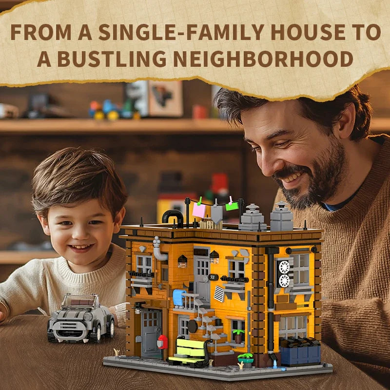 Xbert 66056 Casa a due piani Edificio Modulare Creator con Scatola 2284PCS