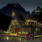 Mork10213 The Lambda House Cafe edificio Modulare moderno 3832PCS