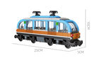 JIESTAR 89129 Stazione del treno city creator modulare MOC Con LUCI 3692pcs