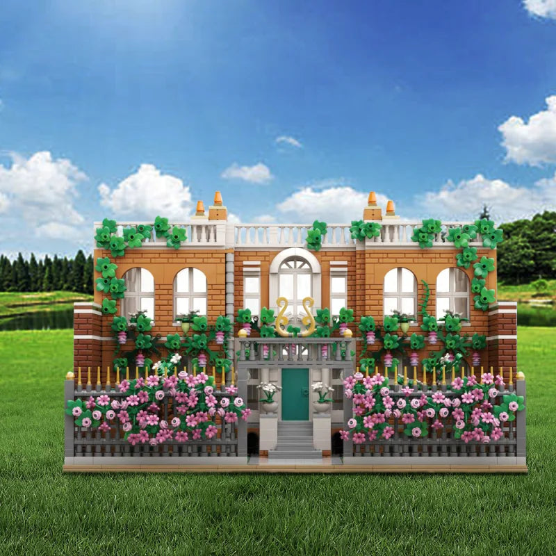 MOC 111690 Casa dei Bridgerton Ranger's House edificio modulare casa della serie televisiva 3056PCS + PDF