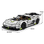 Cada C61048W 1:8 Fantasma Koenigsegg Jesko 4346PCS con Scatola