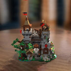 Iambrick 40210 Castello Medievale La Fortezza del Re Con SCATOLA 2568PCS