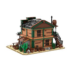 MOC 151938 Ufficio dello sceriffo Wild West edificio Modulare Creator PDF 3032PCS