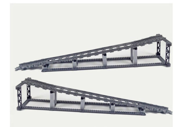 Pista Per treno Binari Sfusi e Costruzioni complete Ponti e Rampe